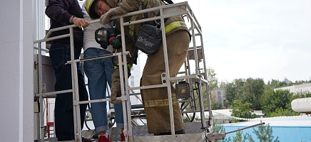 Учения по противопожарной безопасности фото галереи 3